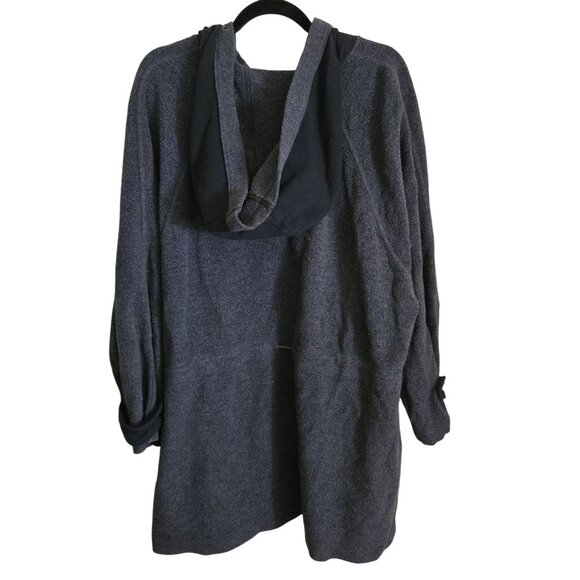 Free People We The Free Sadie Surplus Knit Pullover Fleece Jacket Size L - Picture 3 of 11